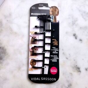 Vidal Sassoon Braiding Tool Easy Styling Clip Cross-Lock Braid Hair